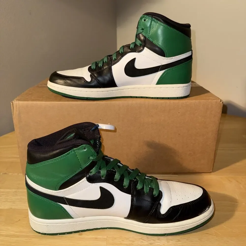 Nike Air Jordan 1 Retro High OG DMP Celtics 2009 332550-101, Size US 10 No Box